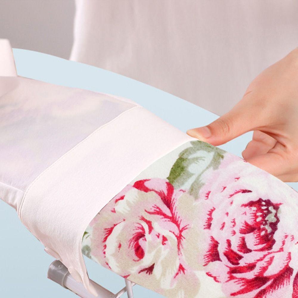 Foldable Mini Ironing Board Flower Pattern Desktop Ironing Stand  Ironing Board Accessories