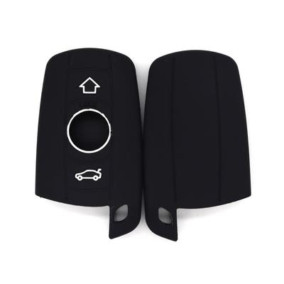 Autoschlüsseletui für BMW 1 3 5 6 Serie E90 E91 E92 E60 Fob 3 Tasten Auto Silikon Autoschlüsselabdeckung