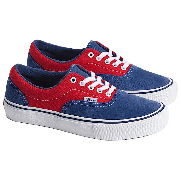 Vans Era Support Skateboard Shoes Unisex Blue Red VN000ECR3QG