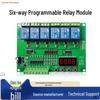 6-Channel Digital Time Relay with Optocoupler Isolation and Automatic Trigger Delay