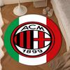 Ac Milan  Round mat, Anti-slip Circle Carpet Chair rug For livingroom,Bedroom, doormat home decor Gift Christmas Gifts