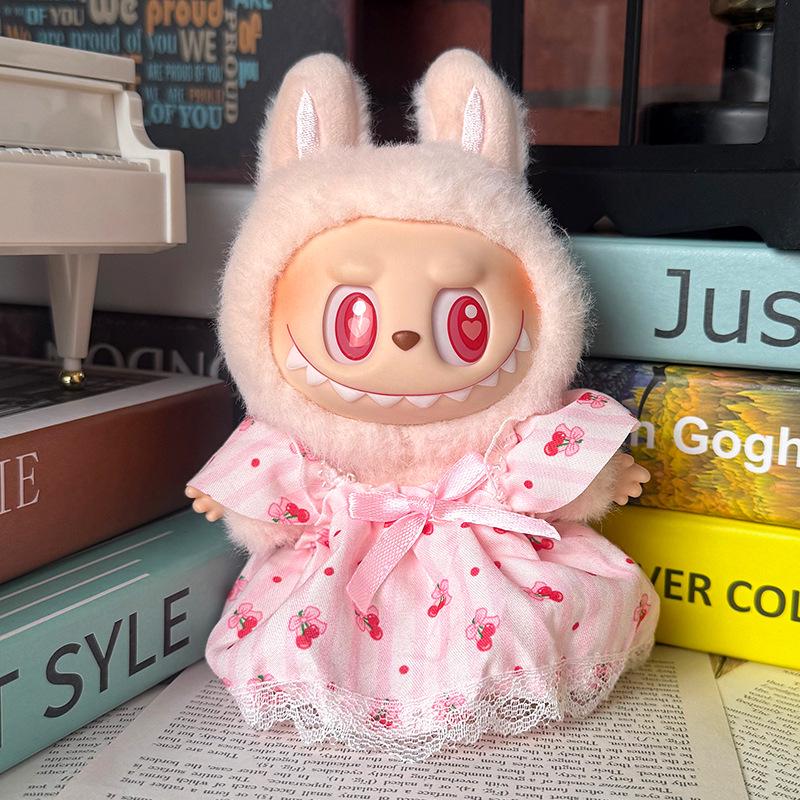 

Кукла Лабубу 17 см Плюшевый Набор для переодевания: Первое и второе поколение