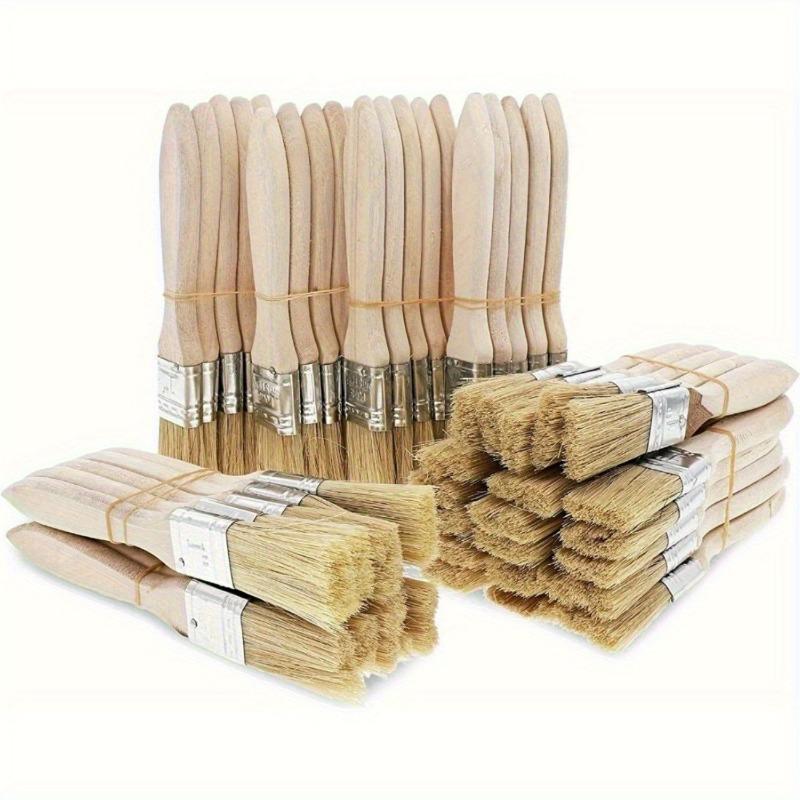 10pcs Brush, Brushes for Painting,, Stain Brushes for Wood, Bristle Paint Brush, Paint Brush, Chip Paint Brushes for Paint