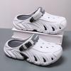 Men Closed Toe Clog Sandals Summer Outdoor Beach Slip On EVA Garden Shoes Non Slip Comfort 40-45 for Outdoor Walking Travel