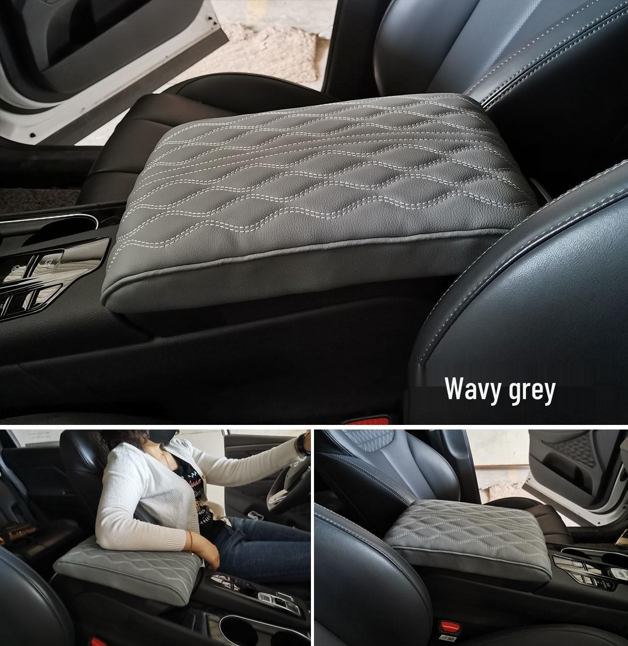 

Многофункциональный бокс-подлокотник с подкладкой для увеличения высоты и боковым карманом для Tesla Model 3/Y