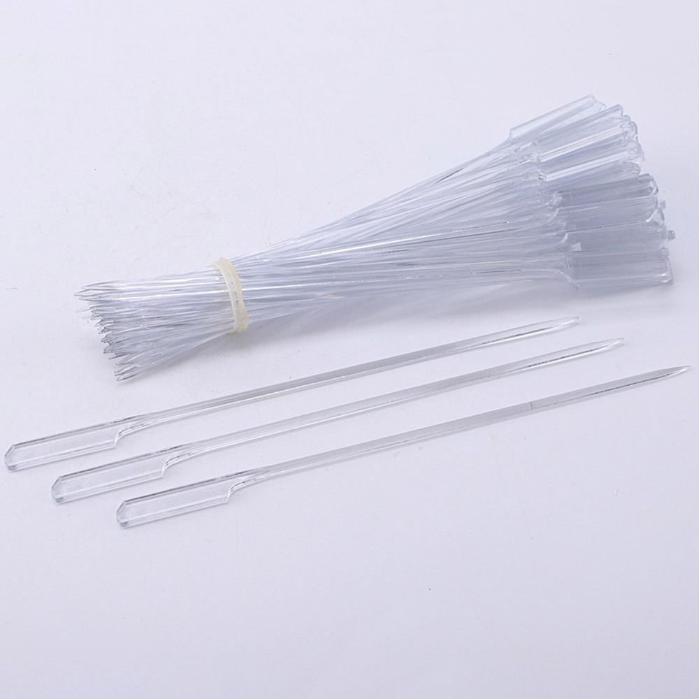 100Pcs Universal BBQ Skewer 18cm Air Fryer Skewers Barbecue Supplies Barbecue Skewers  Commercial