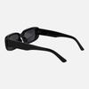 10pcs Vintage Rectangle Sunglasses Women Designer Square Black Sun Glasses UV400 Gradient Eyewear Female Shades
