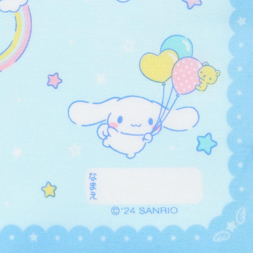 Sanrio Cinnamoroll Cotton Handkerchief with Name Space 144061