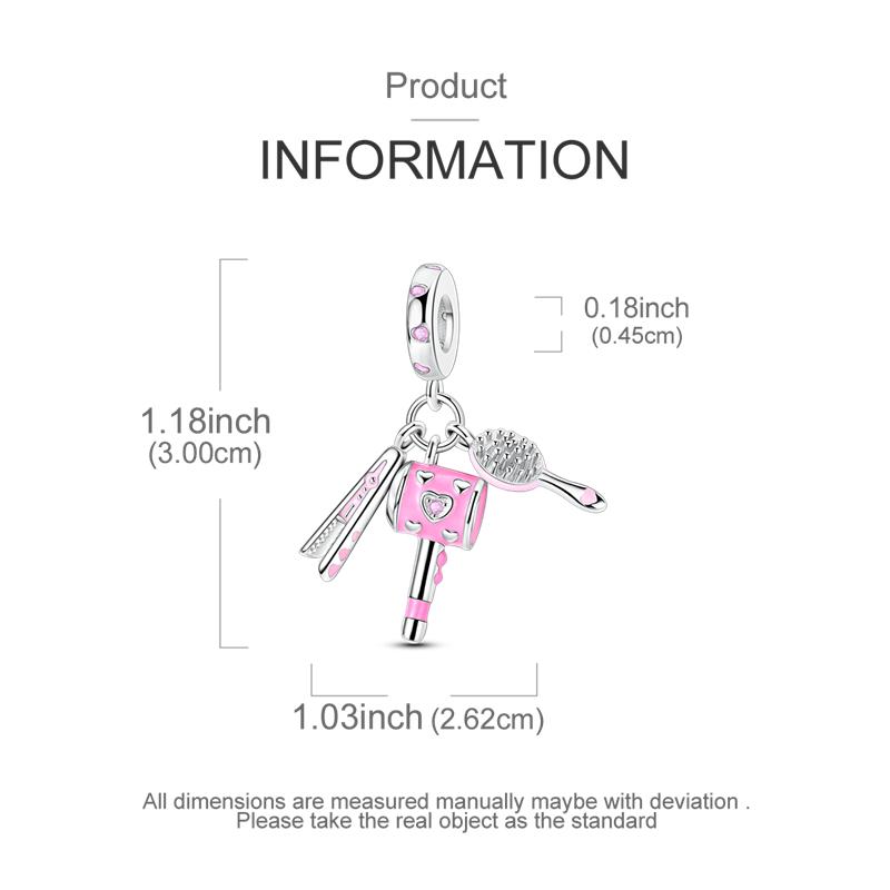 Original Copper Animal Charms Owl Windmill Flower Sun Starry Sky Chain Beads Pendants Fit Bracelet Diy Jewelry Gift