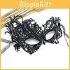 Fairy Princess Tale Costume Mask Handmade Lace Rhinestone Eye Mask Supplies