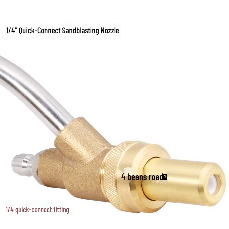 Ultra-High Pressure Sandblasting Gun for Rust, Paint, and Dirt Removal - Car Wash and Surface Cleaning