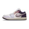 Jordan Air Jordan 1 Slip Resistant Coverage Abrasion Resistant Low top Vintage Basketball Shoes Women's Purple Pink DZ2768-651(Team59-)