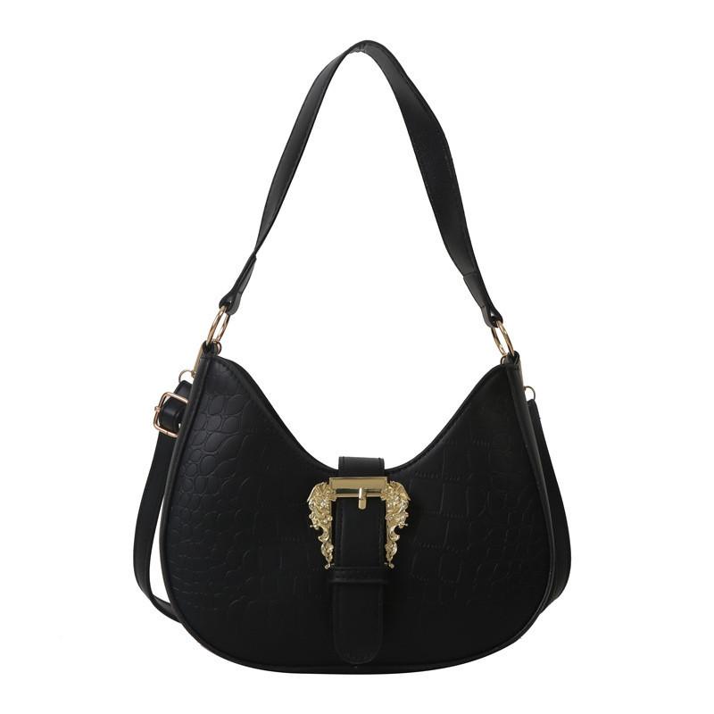 Trendy Pu Material Cross-border New Fashion Shoulder Bag Underarm Bag For Women