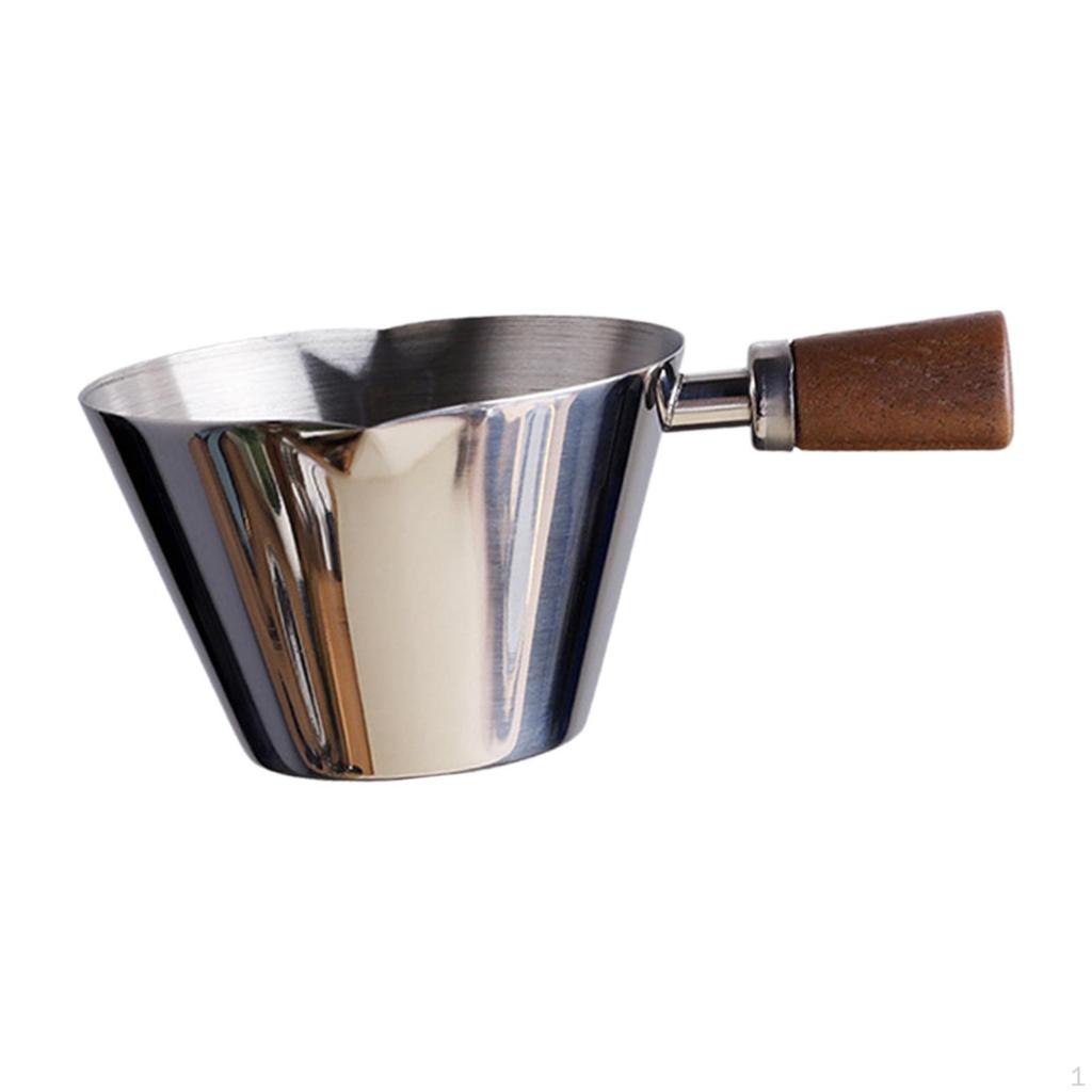 Espresso Measuring Cup with Scale Coffee Milk Frother Steaming Pitcher