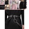 Stylish Heart Chain Waist Belt For Women Perfect For Dresses And Skirts In Silver