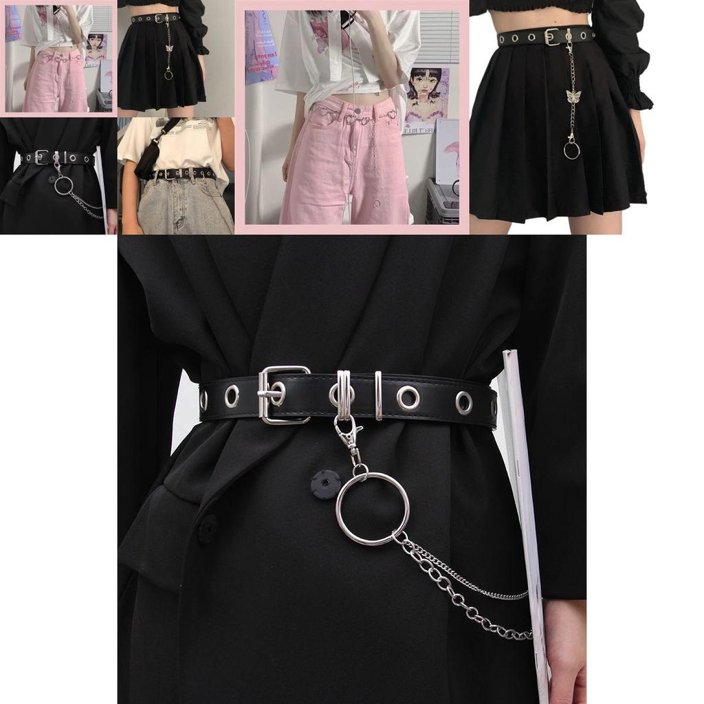 Stylish Heart Chain Waist Belt For Women Perfect For Dresses And Skirts In Silver