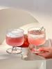 ZISIZ High-Foot Transparent Glass Cup