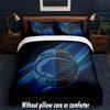 Atalanta FC Design Bed Bedding Set 1 Duvet Cover + 2 Pillowcases Soft Breathable Household Bed Linens
