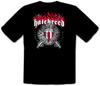 26 HATEBREED - CRÂNIO & MAÇAS Saia Musical Camiseta Preta -185- Camiseta Unissex