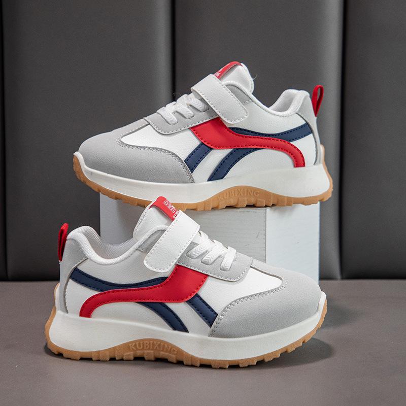 Spring 2026 Kids' Argan Sports Shoes: Fashionable, Versatile, Color-Block Casual Shoes for Little and Medium Children
