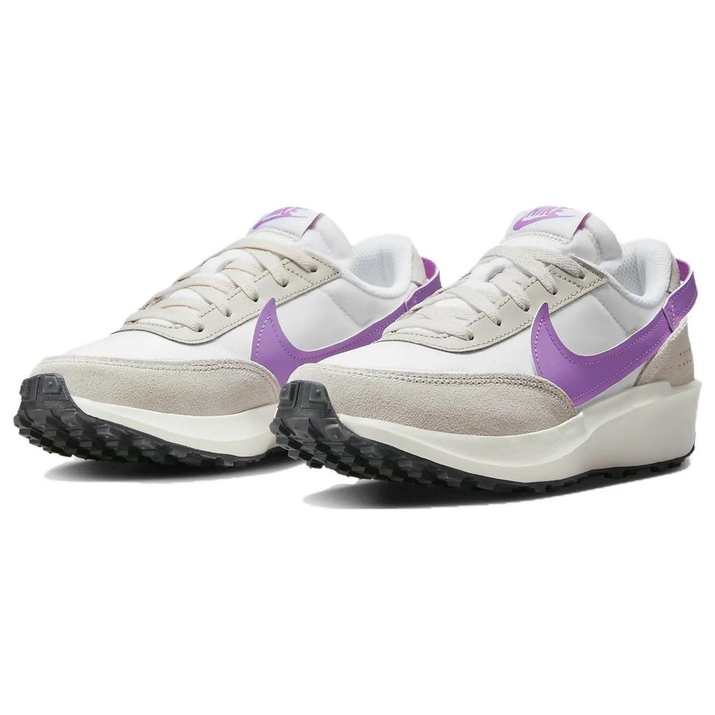 Nike Waffle Debut White Rush Fuchsia Women Sneakers Light-Orewood-Brown Sail DH9523-104