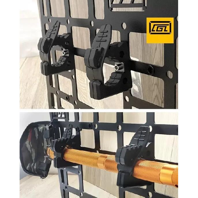 Car Accessories Molle Panel Quick Fist Mount Clamps Bundle Fixed Buckle TPE
