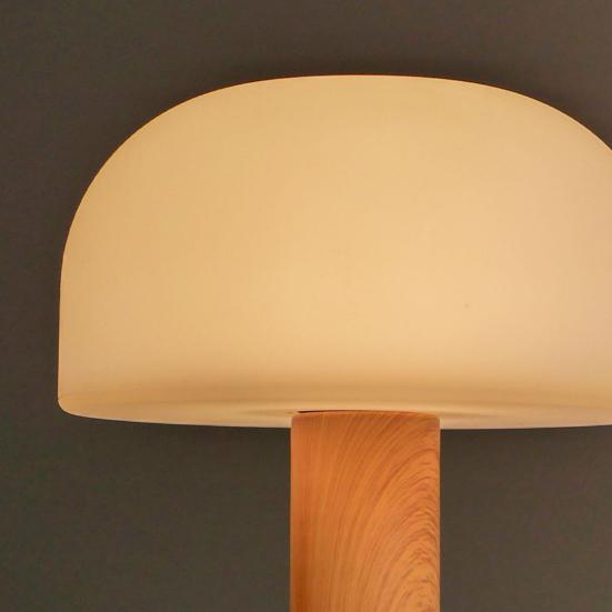 Yousheng Pilzlampe LED Nachtlicht Weiches Warmes Leuchten Touch-Steuerung 3 Farben Retro Dimmbar Wiederaufladbar Schreibtisch Tischlampe