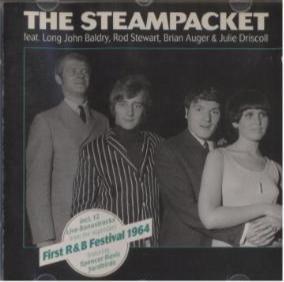 

CD STEAMPACKET / VARIOUS - The Steampacket / The First R & B F RR4090WZ Repertoire Reco 1990 Германия Рок Б/У