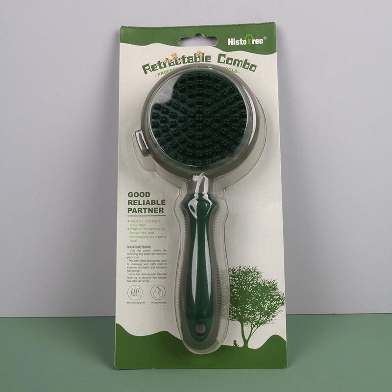 Pet comb dog cat hair removal needle comb cat hair dog hair cleaning artifact pet self-cleaning fading comb