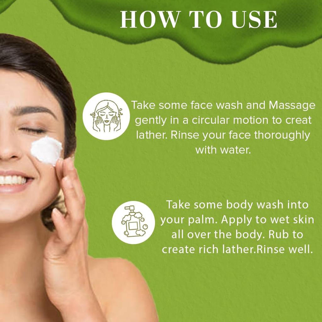 KHADI NATURAL Neem & Tulsi Face Wash 210 Ml Pack Of 1 | Acne Oil Control | Purifying Daily Cleanser For All Skin Types