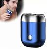 Latest Model USB Rechargeable Electric Shaver for Men - Portable Mini Dual-blade Washable Travel Razor