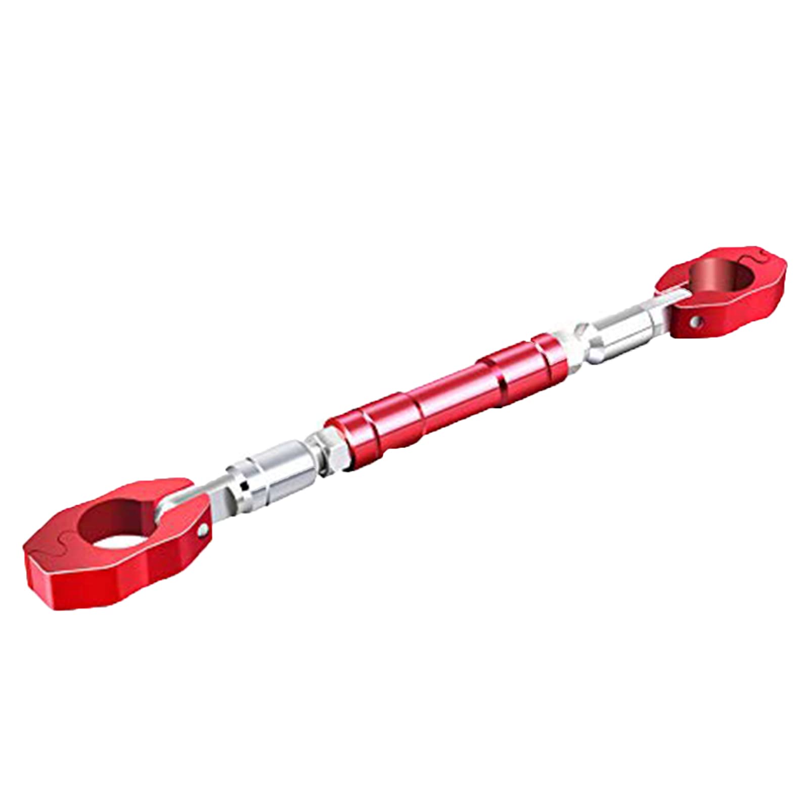 

HANSWD Алюминиевый мотоциклетный руль Стильные регулируемые поперечные распорки для хомутов диаметром 22 мм Распорка, (красный)