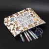 JNIAP CHIP& DALE Gift Cartoon Movie Gift Zipper Makeup Pouch Bag for Squirrel Lovers (C D)