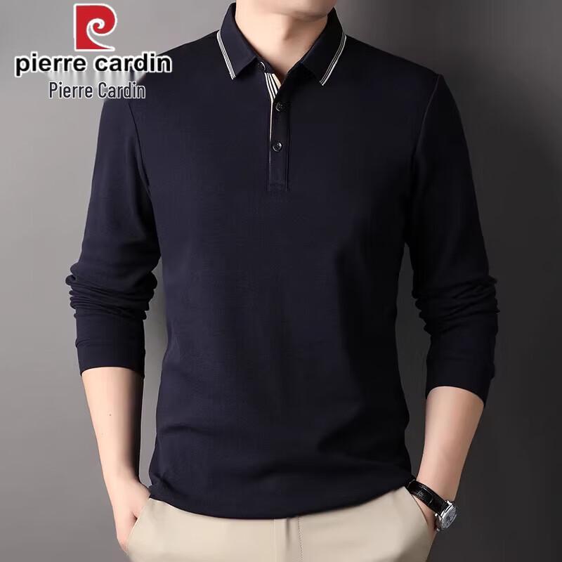 

Мужская хлопковая футболка-поло с длинным рукавом Pierre Cardin 56/3XL