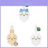 Cartoon Bear Plush Keychain With Pp Cotton Filling For Kids And Collectors
