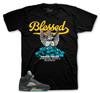 Shirt To Match AJ Retro 5 Aqua Shoes Aquatone - Blessed Angel Tee