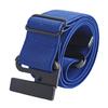  Stretch Belt No Show Flat Buckle Non-Slip Backing