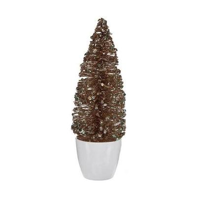 Small Christmas Tree - Mint - Champagne - 9 X 28 X 9 Cm - Durable Plastic