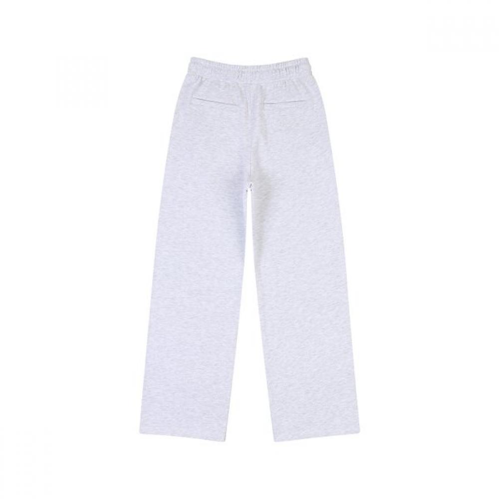 Kangol Women S Wide Sweat pantS Melange Grey 4533