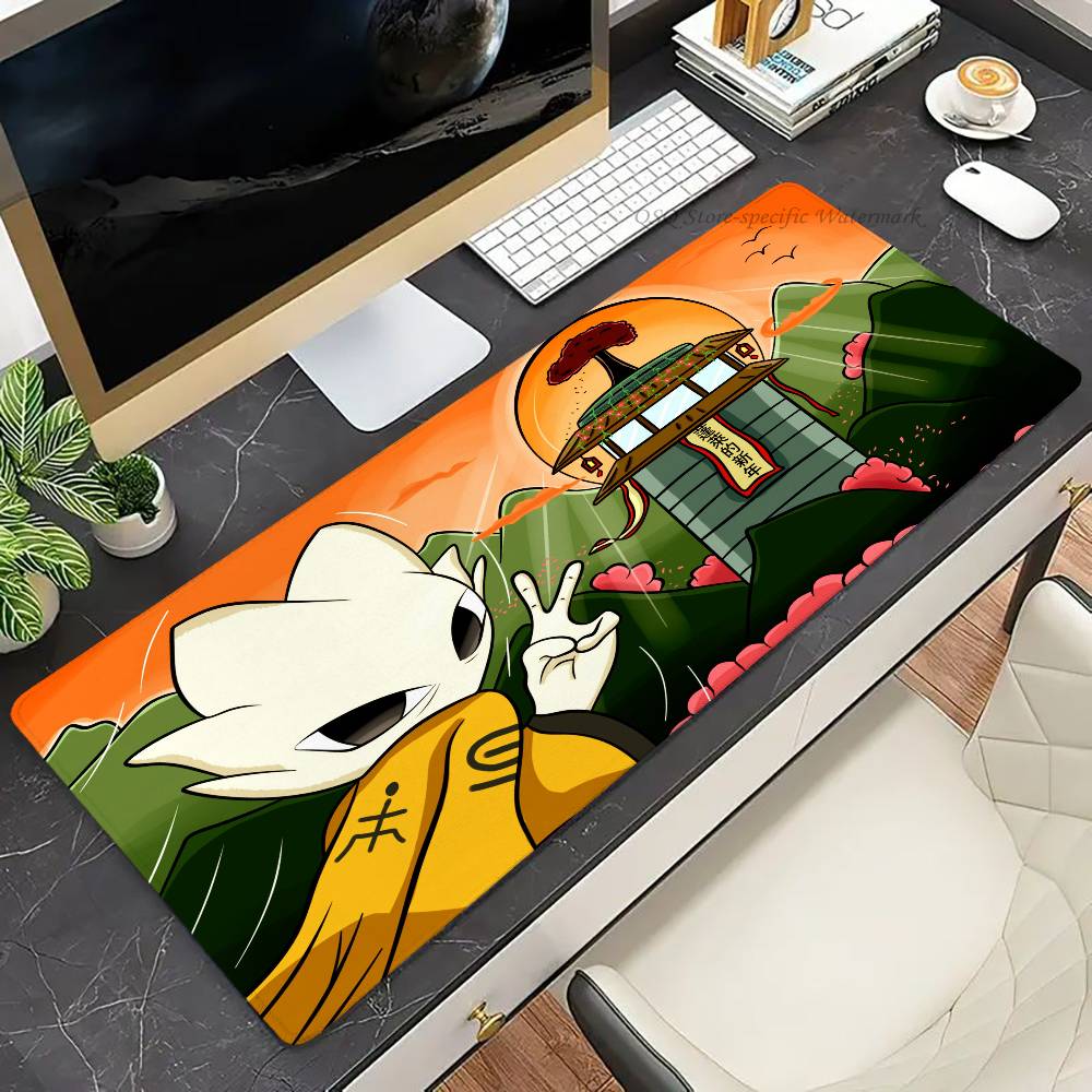 Nine S-Sols Anime Game Mousepad Non-slip Suitable For Office Computers Laptops E-sports Game Desk Mats XXL Keyboard