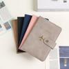 High Quality Waterproof Travel Passport Covers PU Leather Buckle Leather Passport Holder Hasp Passport Book Travel Accessories