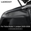 For Tesla Model Y Juniper/Launch 2026 Rear Trunk Up Layer Anti-Kick Pad Car Accessories Protection Kit Car Anti-dirty Mat