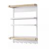 Wall-Mounted Napkin Holder & Cutting Board Rack: Kitchen Organizer & Storage Solution