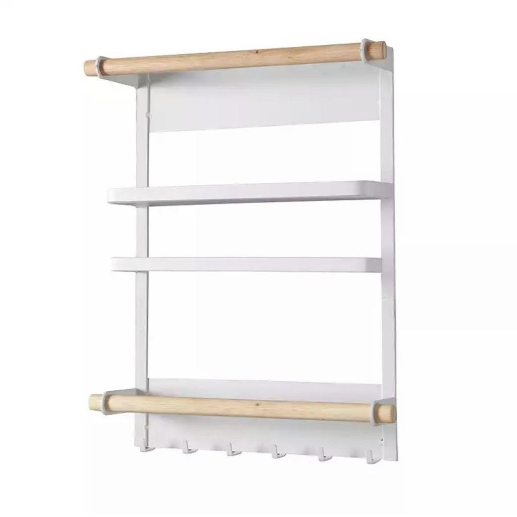 Wall-Mounted Napkin Holder & Cutting Board Rack: Kitchen Organizer & Storage Solution