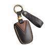 Moderne IX45 Handgefertigte Schlüsselhülle aus Rindsleder - Kreative Schutzhülle mit Schnalle