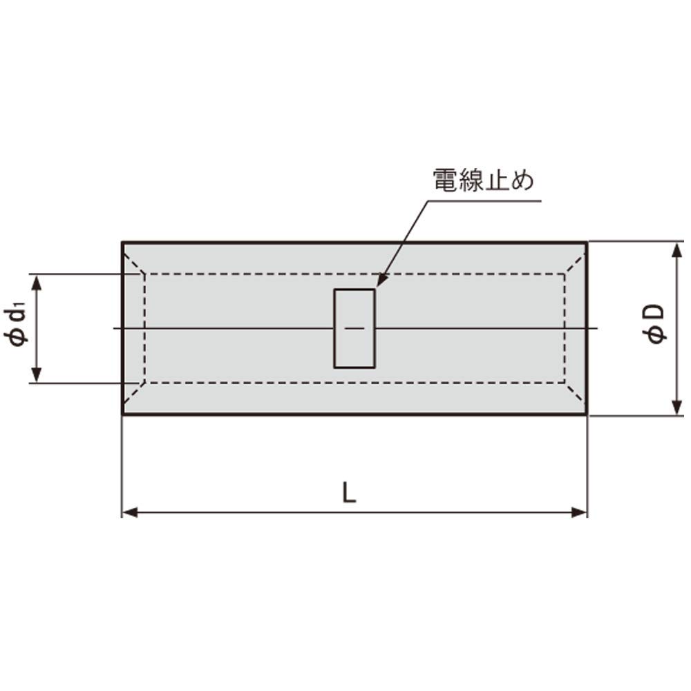 JAPPY Bare Crimp Sleeve, Butt Sleeve (B Type) B-14 JP (100 Pieces)