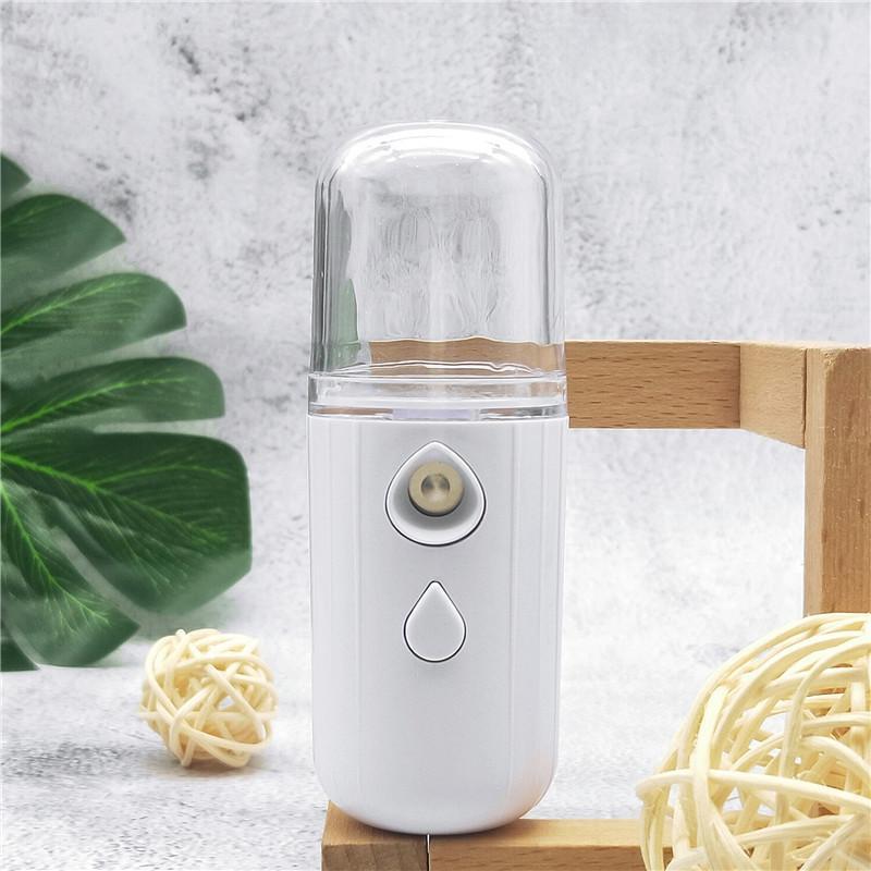 USB Rechargeable 30ML Mini Face Humidifier Portable Pocket Mist Sprayer for School Student Skin Hydrating