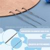 AEE2-Wool Felting Needle Tools, Wool Felting Tool Kit With 3 Sizes Felting Needles And 1/8 Needle Wooden Handle For Needle