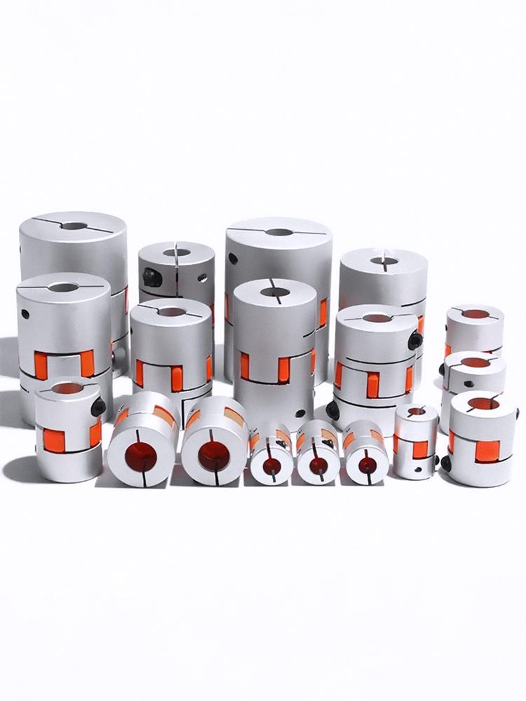 Stepper/Servo Motor High Torque Plum Blossom Coupling - Elastic Aluminum Alloy Connector