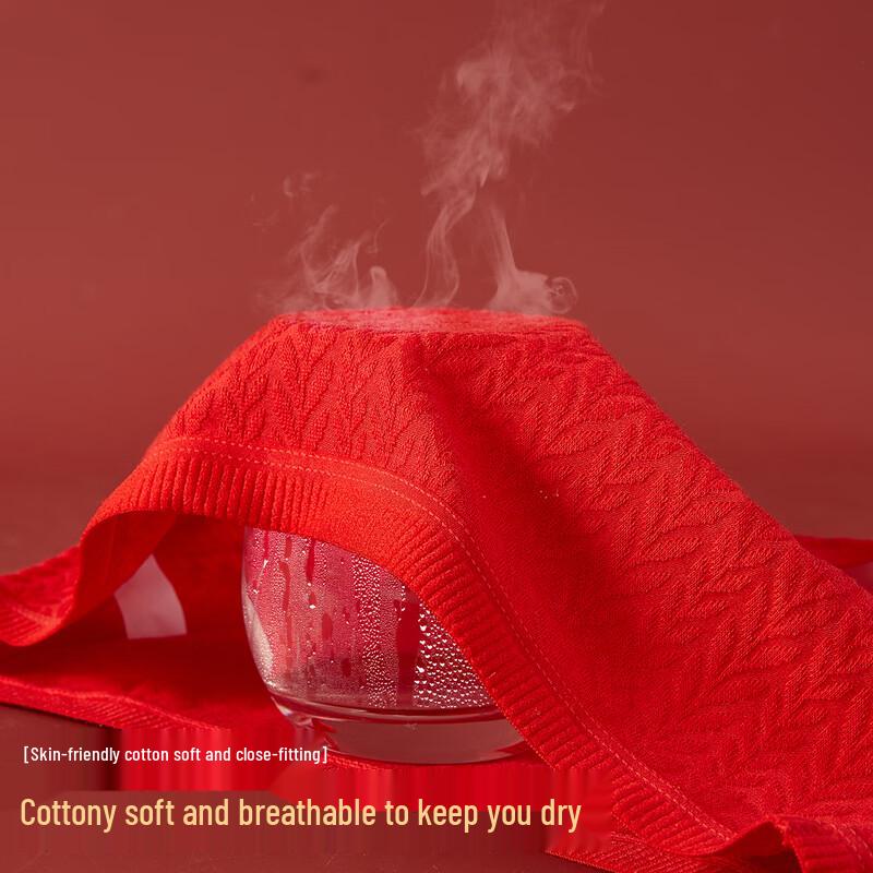 LANGSHA Women's Cotton Blend Seamless Underwear 3-Pack